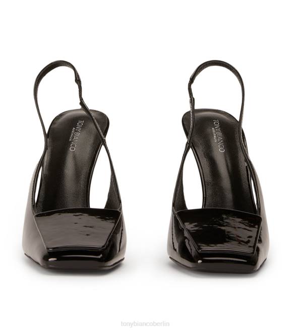 Stöckelschuhe| de Tony Bianco Frauen Rue Heels schwarzes Lackleder 462447